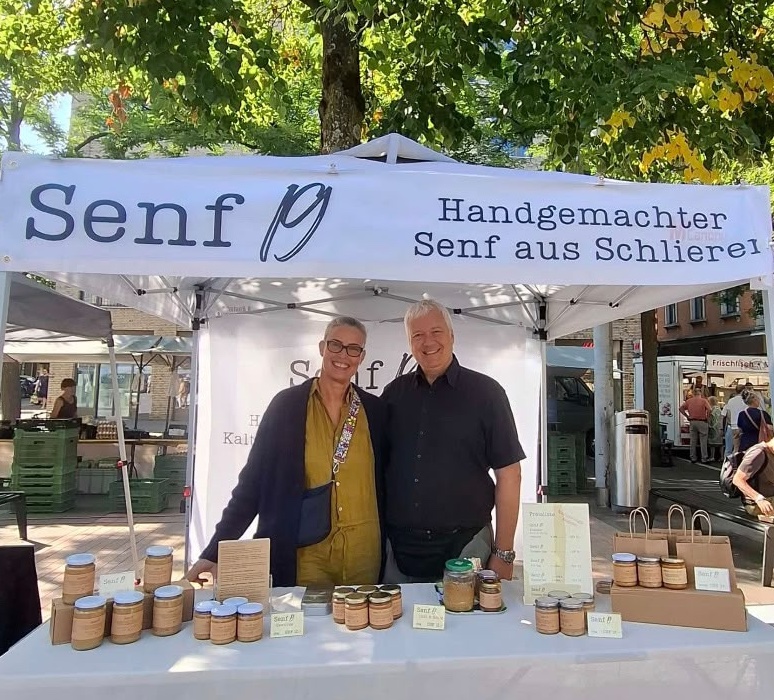 Markt in Oerlikon am 25. Juli